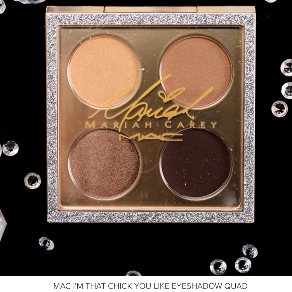 MAC x Mariah Carey Eyeshadow Quad in I’m That Chick You Like BNIB & LE